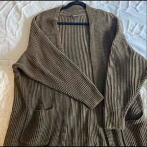Express Oversized Cardigan